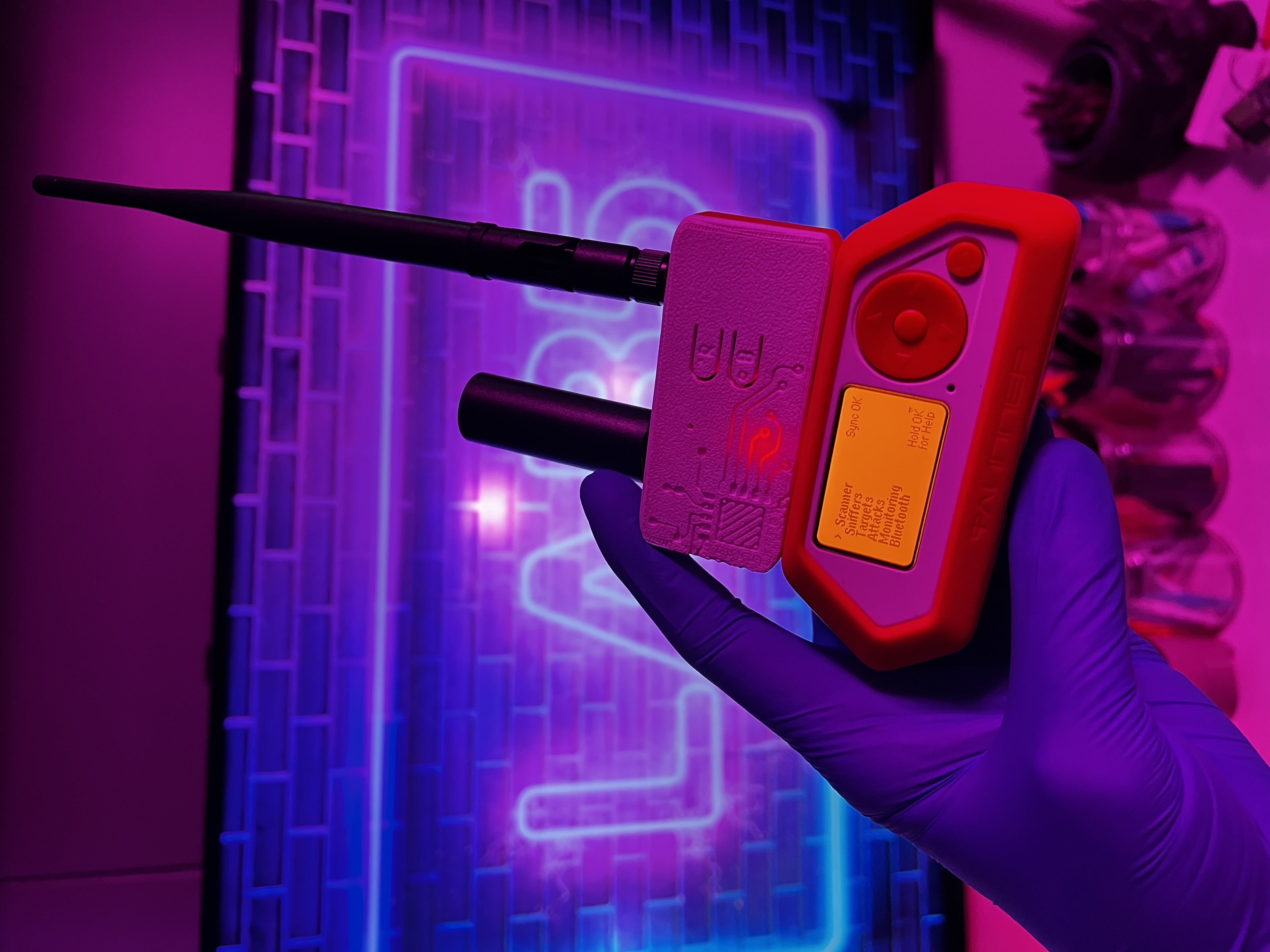 Abstract cyan and blue circuit inspired thumbnail.